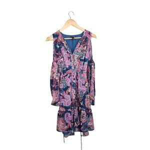 chinese dress ladies Deep V-Neck Lace Tiered Dress main image 0